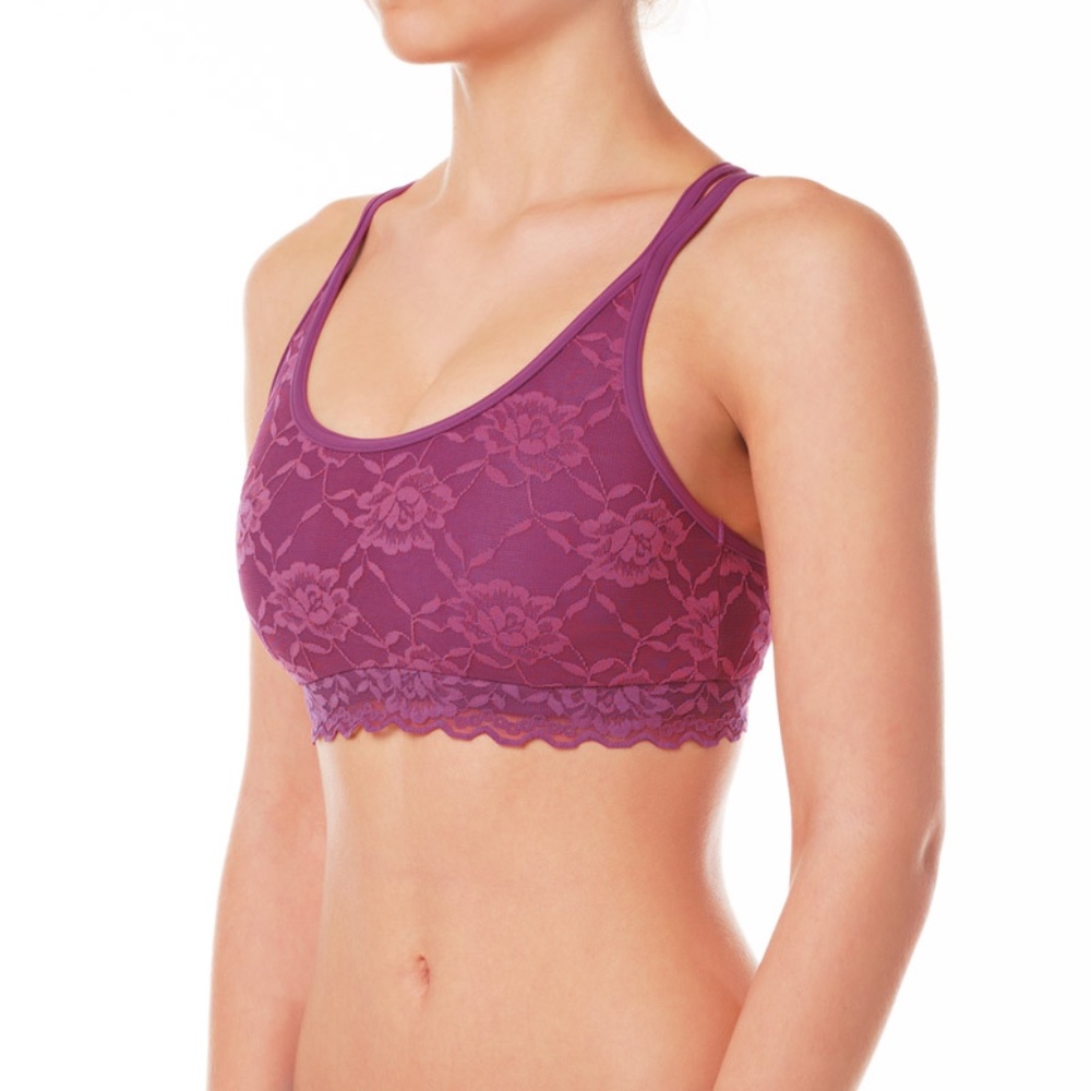 Ruby Lace Sports Bra Dragonfly Dance Top Yoga Pole